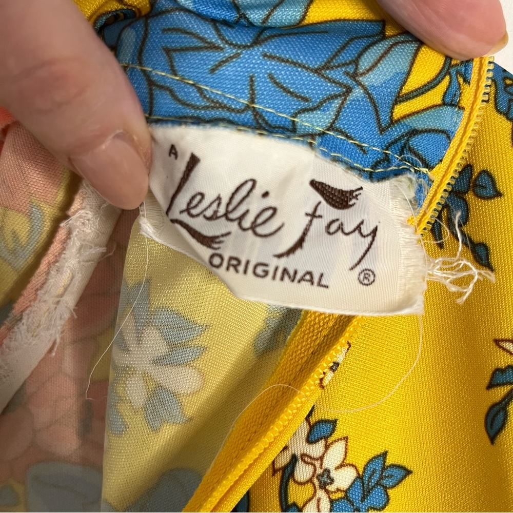 Floral Yellow Dress - Picture 6 of 12